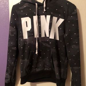 Pink hoodie